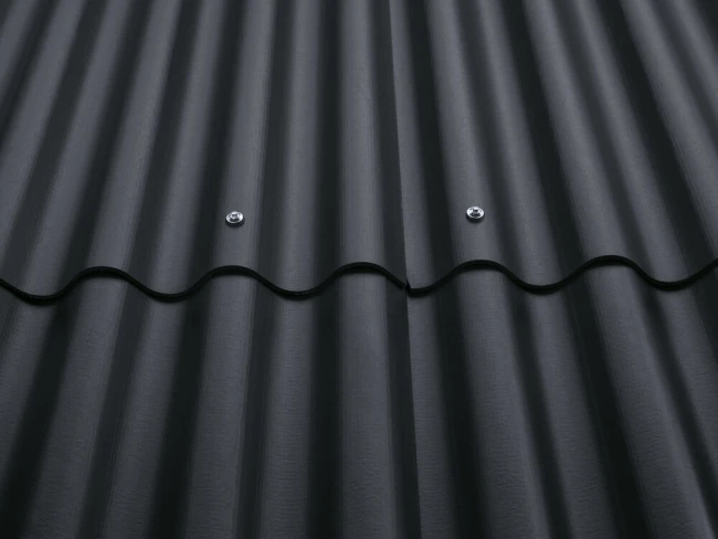 Detail Eternit golfplaat